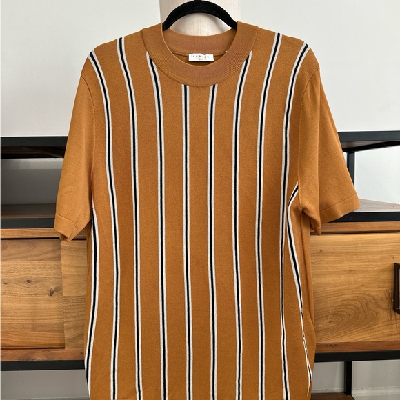 🔥 Sandro Paris Striped Knit Tee - Picture 11 of 11